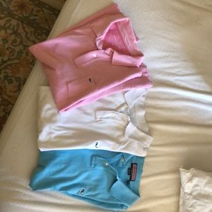 3 Mens Vineyard Vines Polos size XL